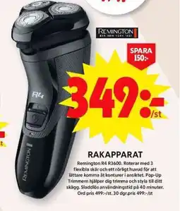 ICA Maxi REMINGTON Rakapparat R4 R3600 erbjuda