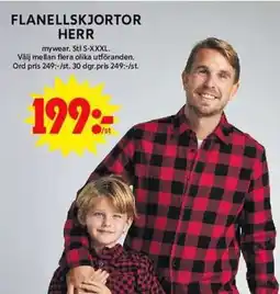 ICA Maxi Flanellskjortor Herr erbjuda