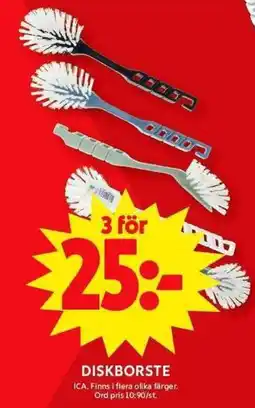 ICA Maxi Diskborste erbjuda