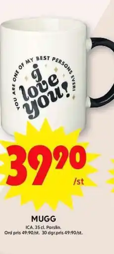 ICA Maxi Mugg erbjuda