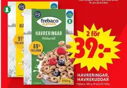 ICA Maxi Frebaco Havreringar, havrekuddar erbjuda
