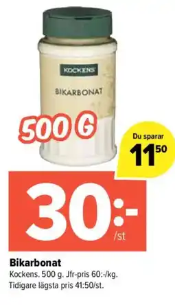 Coop Extra KOCKENS Bikarbonat erbjuda