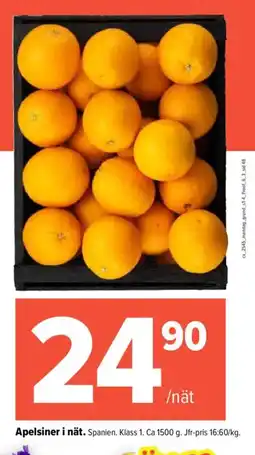Coop Extra Apelsiner i nät erbjuda