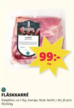 Tempo Dalsjöfors Fläskkarré erbjuda