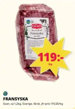 Tempo Scan Fransyska erbjuda