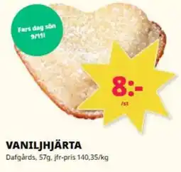 Tempo Vaniljhjärta erbjuda