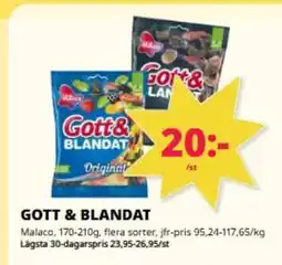 Tempo Malaco Gott & blandat erbjuda