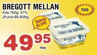 Arla Bregott mellan
