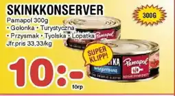 Nya Pulsen Pamapol Skinkkonserver erbjuda