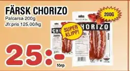 Nya Pulsen PALCARSA Färsk chorizo erbjuda