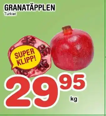 Nya Pulsen Granatäpplen erbjuda