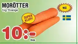 Nya Pulsen Morötter erbjuda