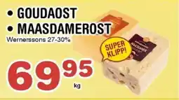 Nya Pulsen Wernerssons Goudaost • Maasdamerost erbjuda