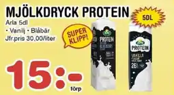 Nya Pulsen Arla Mjölkdryck protein erbjuda
