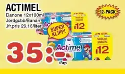 Nya Pulsen Danone Actimel erbjuda