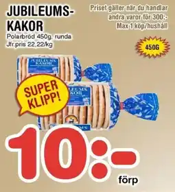 Nya Pulsen Jubileums- kakor erbjuda