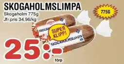 Nya Pulsen Skogaholm Skogaholmslimpa erbjuda