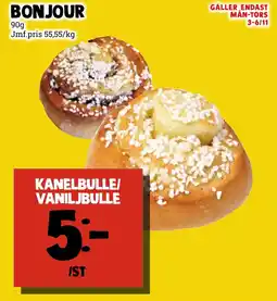 MatArket Bonjour erbjuda