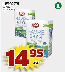 MatArket AXA Havregryn erbjuda
