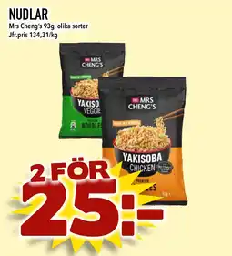 MatArket MRS CHENG'S Nudlar erbjuda