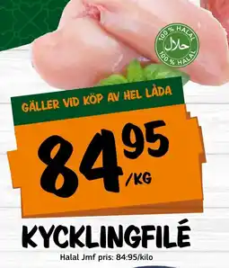 Bazaar Food market Kycklingfilé erbjuda