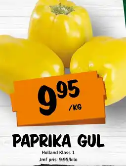 Bazaar Food market Paprika gul erbjuda