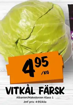 Bazaar Food market Vitkål färsk erbjuda