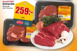 Extra Mjällby Stormarknad SCAN Entrecôte erbjuda