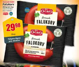 Extra Mjällby Stormarknad Falukorv erbjuda