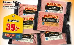 Extra Mjällby Stormarknad PÄRSONS Pålägg erbjuda