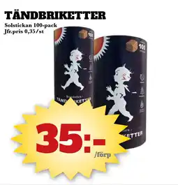 Bonum Matmarknad Tändbriketter erbjuda