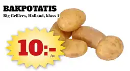 Bonum Matmarknad Bakpotatis erbjuda