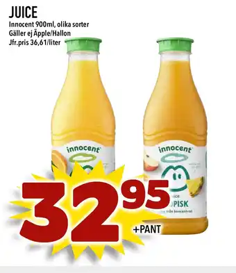 Bonum Matmarknad INNOCENT Juice erbjuda