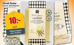 Extra Mjällby Stormarknad GARANT Färsk pasta erbjuda