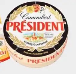 Bonum Matmarknad PRÉSIDENT Camembert erbjuda