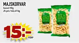 Bonum Matmarknad GARANT Majskorvar erbjuda