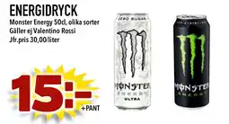 Bonum Matmarknad MONSTER Energidryck erbjuda