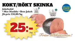 Bonum Matmarknad Kokt/rökt skinka erbjuda