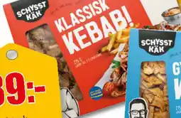 Extra Mjällby Stormarknad SCHYSST KÄK Klassisk kebab erbjuda