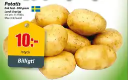 Extra Mjällby Stormarknad Potatis erbjuda