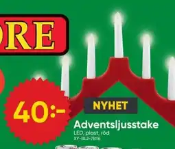 DollarStore Adventsljusstake erbjuda