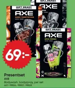 DollarStore AXE Presentset erbjuda