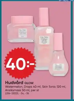 DollarStore GLOW Hudvård erbjuda