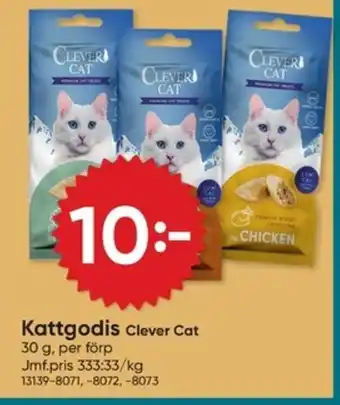 DollarStore CLEVER CAT Kattgodis erbjuda
