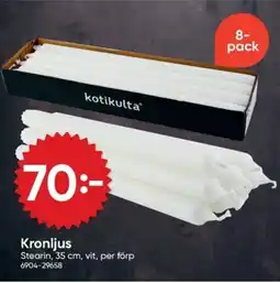DollarStore Kronljus erbjuda
