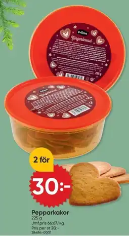 DollarStore Pepparkakor erbjuda