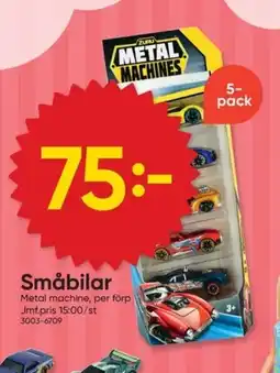 DollarStore METAL MACHINE Småbilar erbjuda
