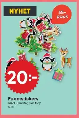 DollarStore Foamstickers erbjuda