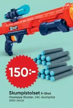 DollarStore X-SHOT Skumpistolset erbjuda