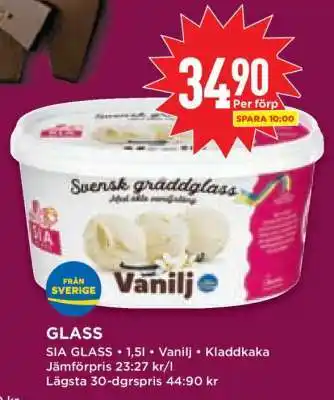 Willys SIA GLASS erbjuda